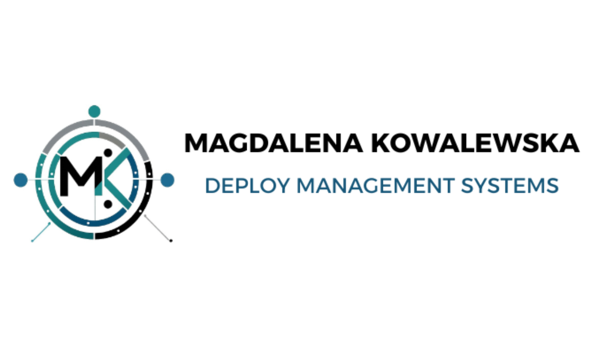 Magdalena Kowalewska Deploy Management Systems